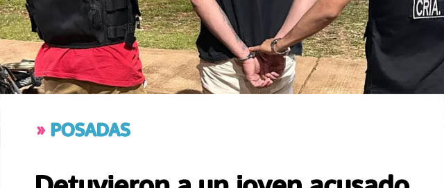 Detuvieron a un joven acusado de estafas con pagos digitales falsos