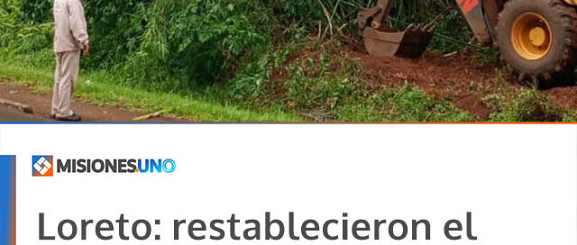 Loreto: restablecieron el servicio eléctrico tras el temporal y continúan las tareas de limpieza